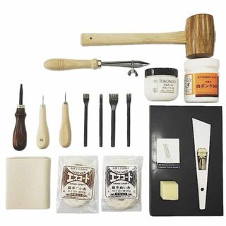 【特価商品】10cube Leathermart レザークラフト 工具セット 1(その他)