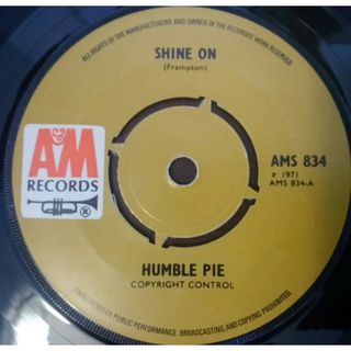 英7” Humble Pie Shine On AMS834 A&M Records /00080(その他)
