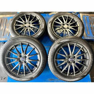 4穴 ライズ ロッキー 195/60R17 VELVA 4本ホイールセット
