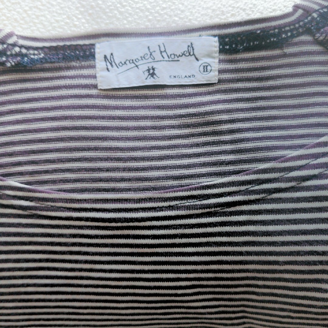 MARGARET HOWELL(マーガレットハウエル)のプルオーバー カットソー Margaret Howell マーガレット・ハウエル レディースのトップス(Tシャツ(半袖/袖なし))の商品写真