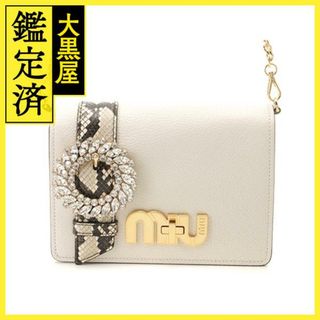ミュウミュウ(MIU MIU)のミュウミュウ チェーンショルダー 5BF068 【472】(ショルダーバッグ)