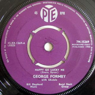 英7” George Formby Happy Go Lucky Me 7N15269 Pye Records /00080(その他)