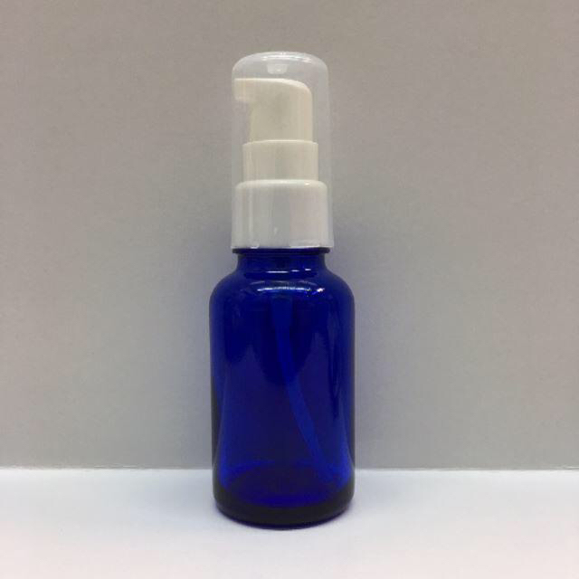 新品 遮光瓶 ｺﾊﾞﾙﾄ ﾎﾟﾝﾌﾟ 容器 30ml ｱﾛﾏ ｺｽﾒ 詰替 コスメ/美容のリラクゼーション(エッセンシャルオイル（精油）)の商品写真