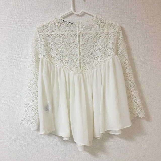 ZARA(ザラ)の美品♡ZARA レーストップス レディースのトップス(シャツ/ブラウス(長袖/七分))の商品写真