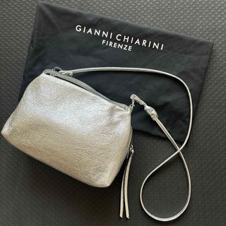 ジャンニキャリーニ(GIANNI CHIARINI)の値下げGIANNI CHIARINI ショルダーバッグ シルバー(ショルダーバッグ)