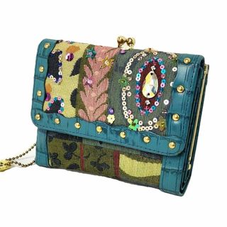 シンクビー(Think Bee!)の【美品】THINK BEE! シンクビー「リッピ」三つ折り がま口 財布(財布)
