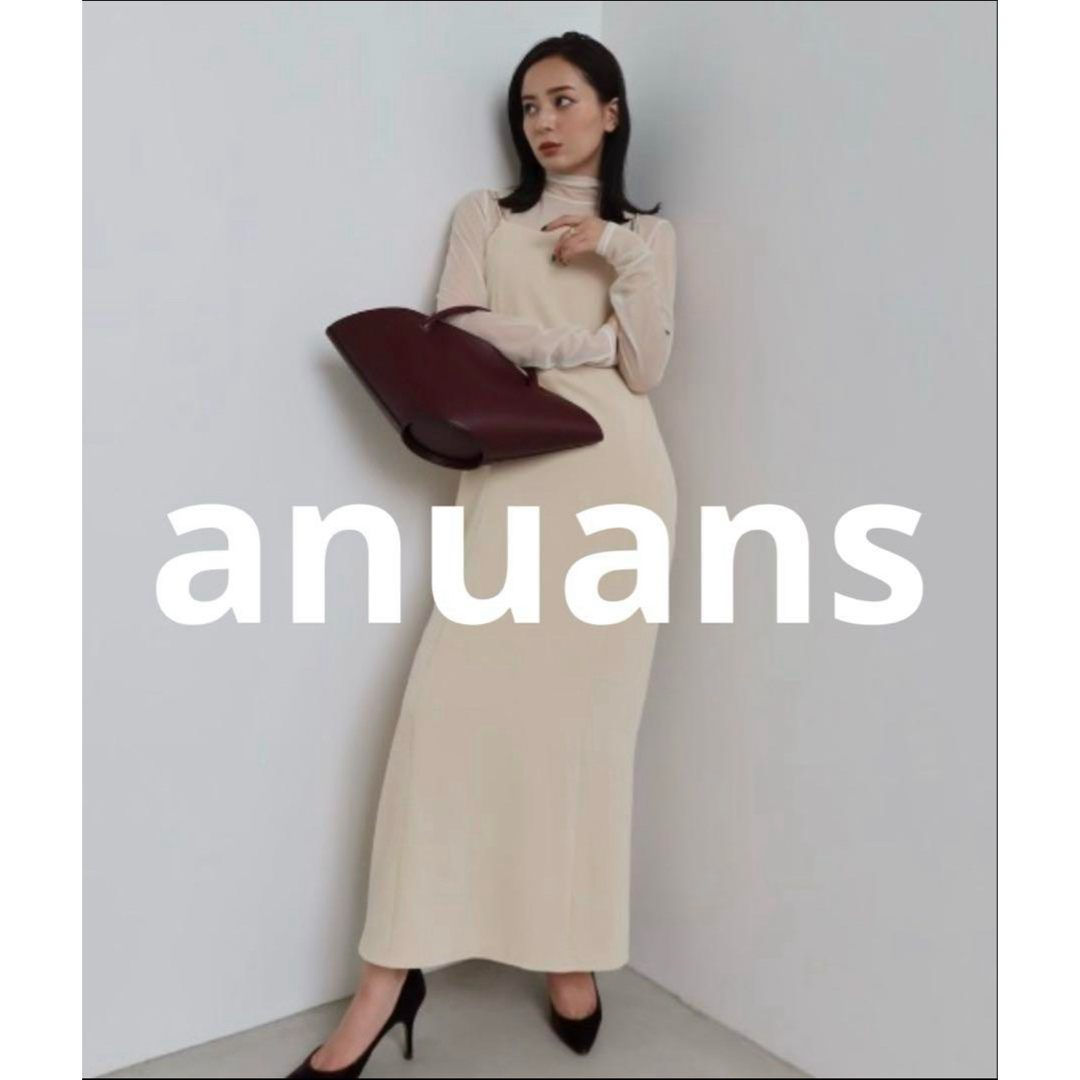 最新 - ánuans ほぼ未使用 SMALL キャミソールワンピース anuans ワンピース
