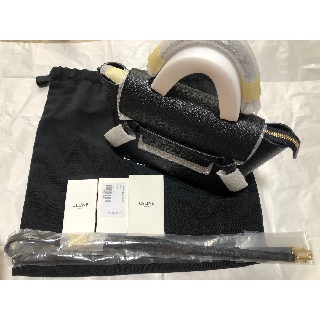 CELINE  セリーヌ ナノ ベルトバッグ ブラック 楽天市場】CELINE セリーヌ ハンドバッグ Nano BELT BAG ナノ
