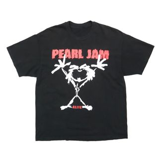 ヴィンテージ(VINTAGE)の90s ビンテージ PEARL JAM パールジャム ALIVE Tシャツ 古着(Tシャツ/カットソー(半袖/袖なし))