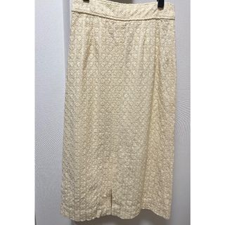 ロンハーマン(Ron Herman)のRon Herman フラワー刺繍　スカート　レース　美品(ロングスカート)