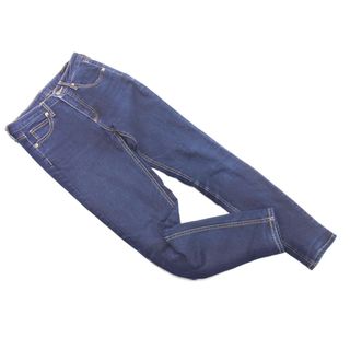 ヘザー(heather)のHeather ヘザー スキニー デニムパンツ sizeM/青 ■■ レディース(デニム/ジーンズ)