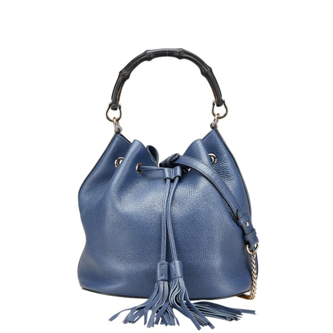 GUCCI - グッチ バンブー フリンジ ハンドバッグ チェーン