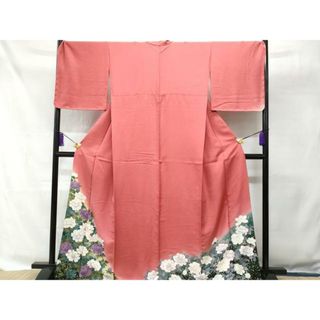 平和屋着物■豪華色留袖　草花文　暈し染め　金彩　正絹　逸品　未使用　CAAS3721fb(着物)