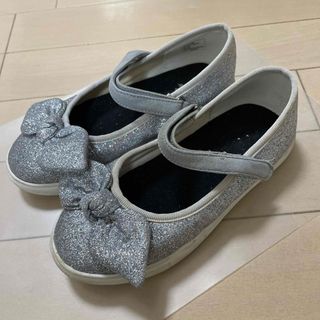 ホーキンス(HAWKINS)のホーキンススポーツ　キッズ　サンダル　シルバーラメ　20cm(サンダル)