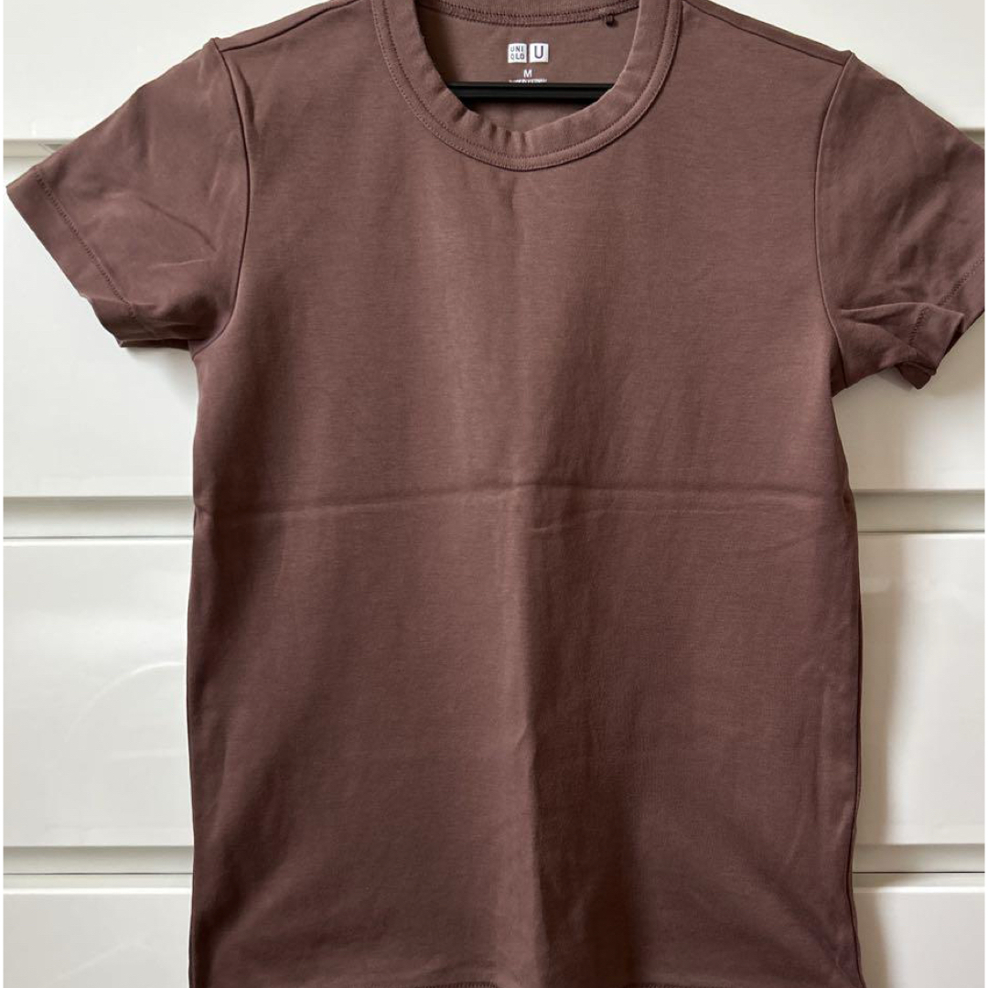 UNIQLO(ユニクロ)の茶色 tシャツ UNIQLO M. メンズのトップス(Tシャツ/カットソー(半袖/袖なし))の商品写真