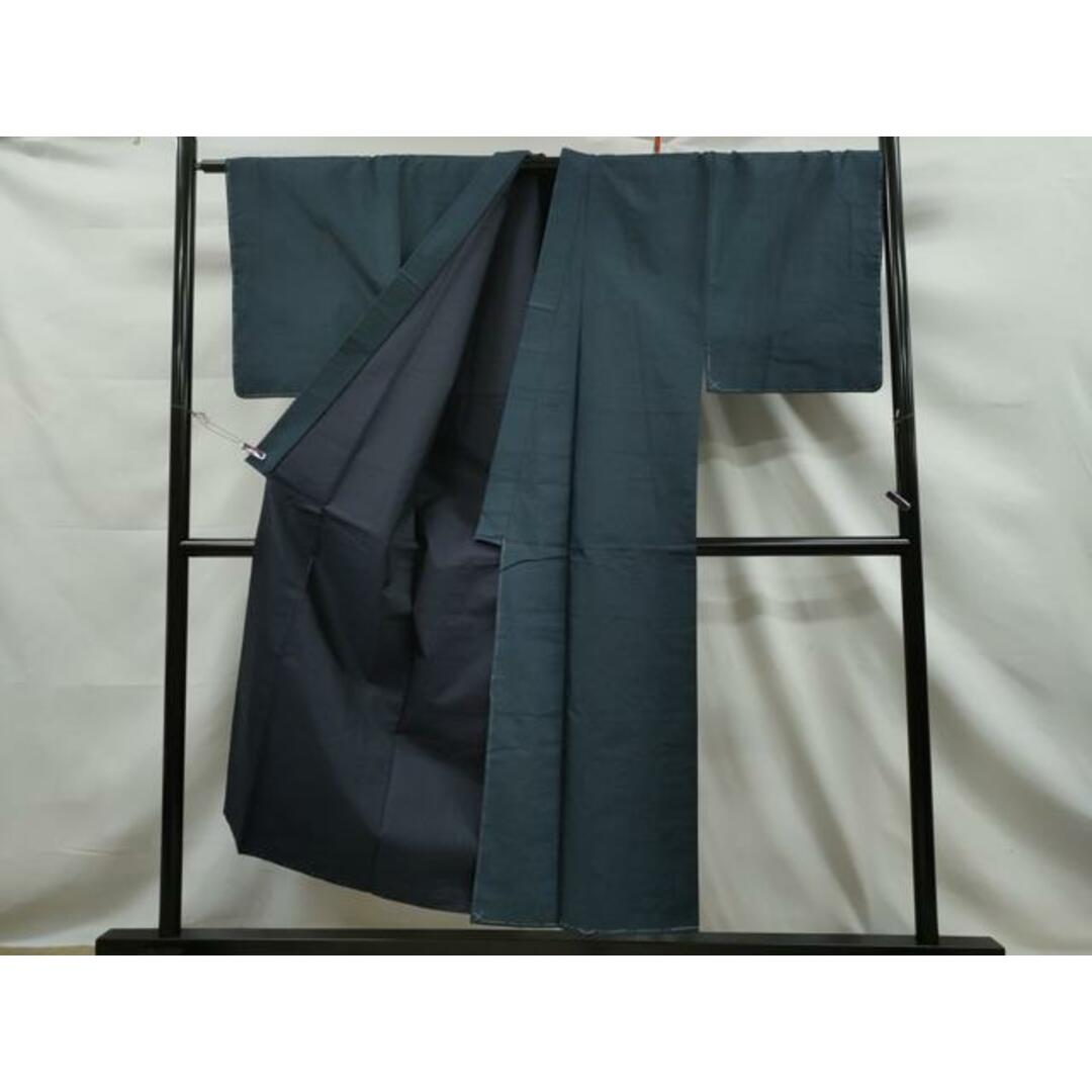 完璧 平和屋着物□男性 本場大島紬・長襦袢セット 80亀甲 正絹 逸品 スポーツ・フィットネス