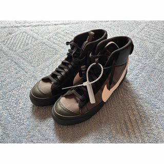 ナイキ(NIKE)のOFF-WHITE × NIKE BLAZER STUDIO MID US11(スニーカー)