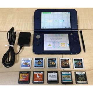 ニンテンドー3DS(ニンテンドー3DS)のお得✨Newニンテンドー3DSLL本体＋ソフト10本セット✨(携帯用ゲーム機本体)