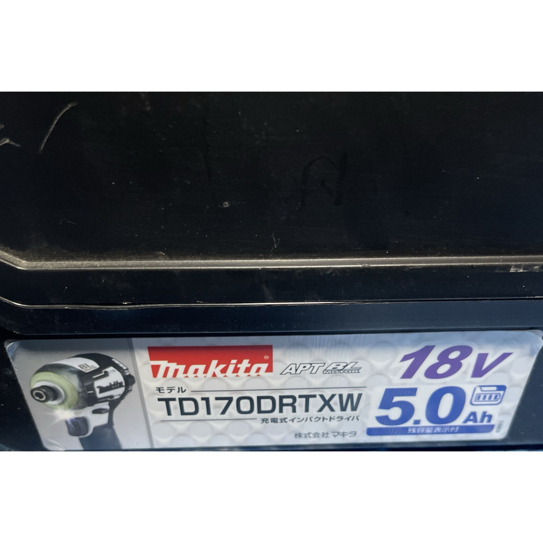 Makita(マキタ)のマキタTD170DRTXW充電式インパクトドライバ スポーツ/アウトドアの自転車(工具/メンテナンス)の商品写真