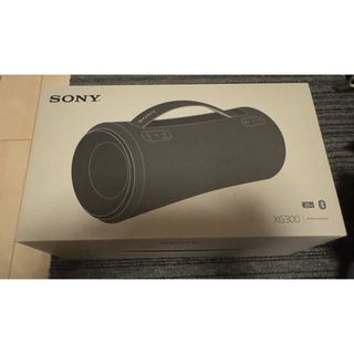 ソニー(SONY)のSONY ワイヤレスポータブルスピーカー ブラック SRS-XG300(B)(スピーカー)