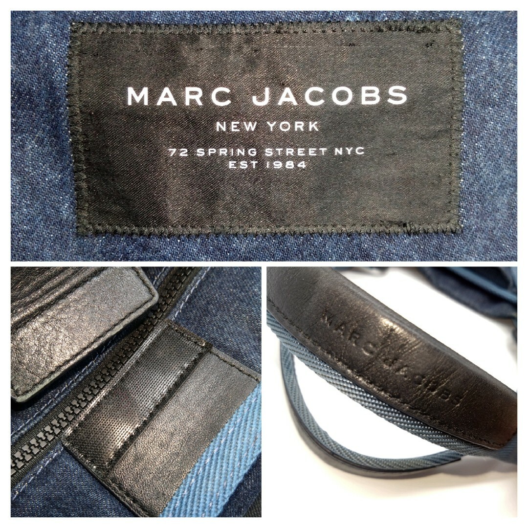 MARC JACOBS - 良品 マークジェイコブス デニム トートバッグ