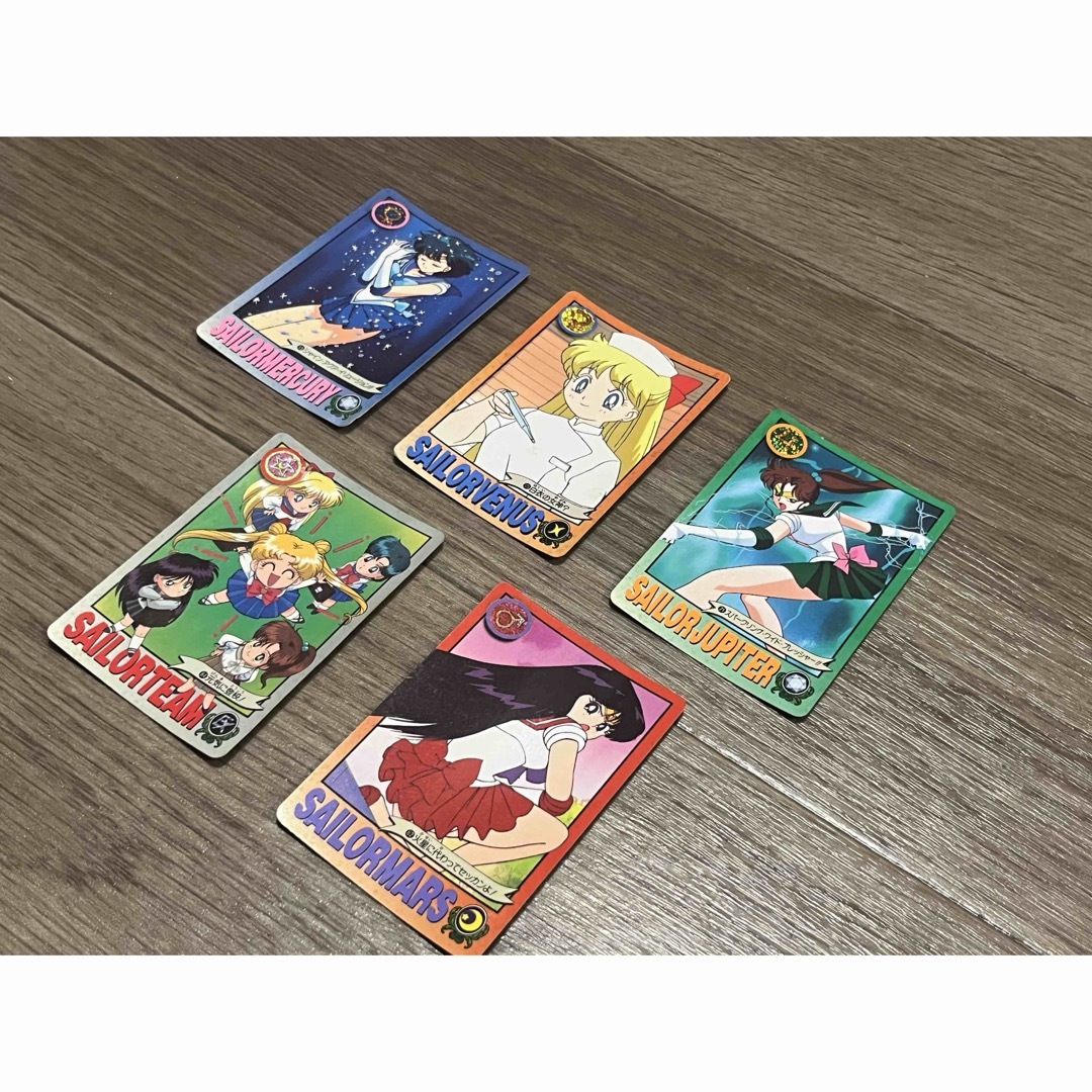 セーラームーン - ☆セーラームーンR☆カードダス5枚セット☆の
