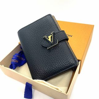ルイヴィトン(LOUIS VUITTON)の【547】ヴィトン ヴェルティカルウォレットコンパクト 財布 黒 M81561(財布)
