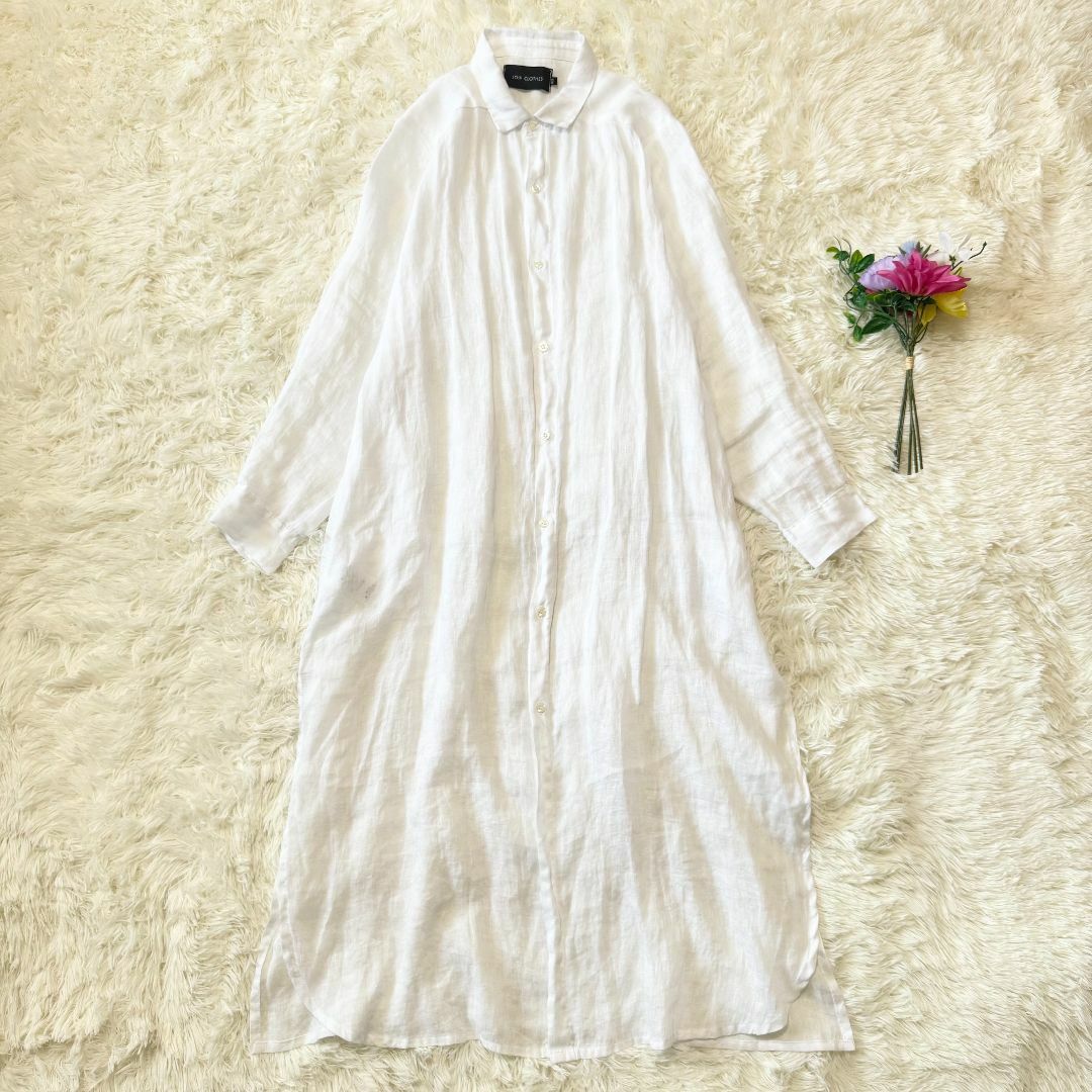 未使用級✴︎24SS ジョインクローズ ドゥーズイエムクラス シャツワンピース 夏 DEUXIEME CLASSE - 未使用級♡24SS ジョインクローズ ドゥーズイ