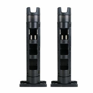 【数量限定】RYASHOP ロッドスタンド 2個セット ブラック スタンド長さ (その他)