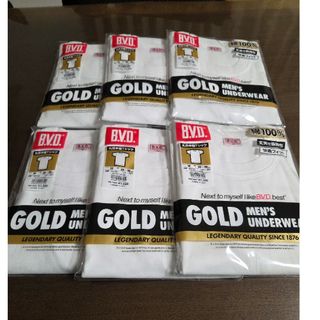 ビーブイディー(B.V.D)のBVD GOLD メンズ　丸首 半袖 Tシャツ M 6枚(Tシャツ/カットソー(半袖/袖なし))