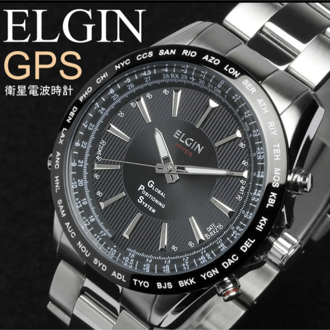 ELGIN(エルジン) / クォーツ腕時計/アナログ/--/GLD/GLD | 中古