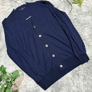 【joy to relife & insecurity】ネイビー カーディガン(カーディガン)