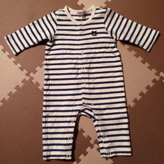 ミキハウス(mikihouse)のyucco様専用 ダブルBロンパース2枚(ロンパース)