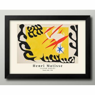 15828■A3 アート ポスター『アンリ・マティス』絵画 マット(その他)