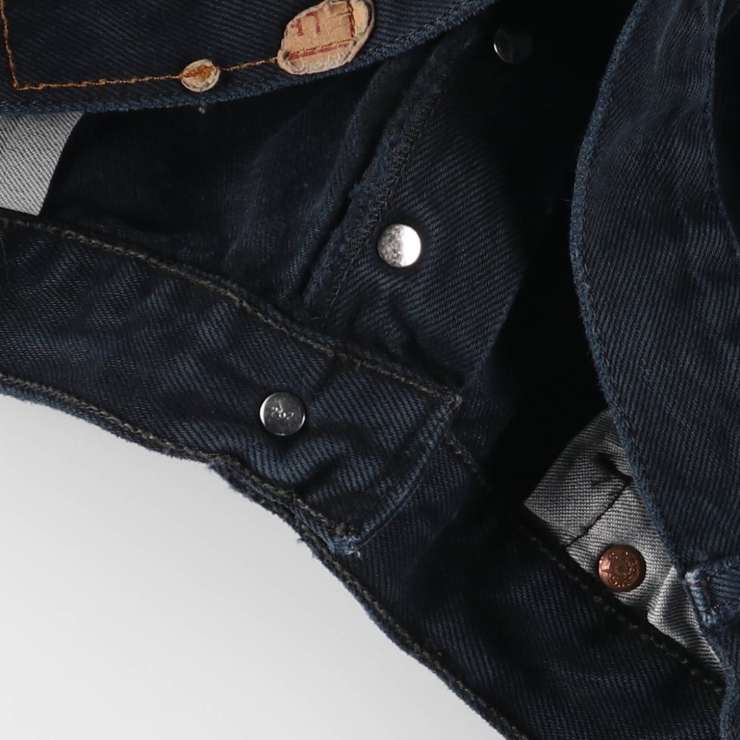 Levi's(リーバイス)の古着 00年代 リーバイス Levi's 00501-0165 ユーロモデル ブラックデニム ストレートデニムパンツ メンズw34相当 /eaa557014 メンズのパンツ(デニム/ジーンズ)の商品写真