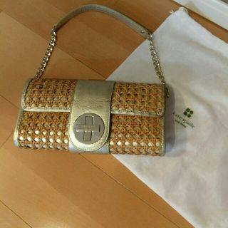 ケイトスペードニューヨーク(kate spade new york)の大幅値下げ★美品　kate spade new york　かごバッグ　(かごバッグ/ストローバッグ)