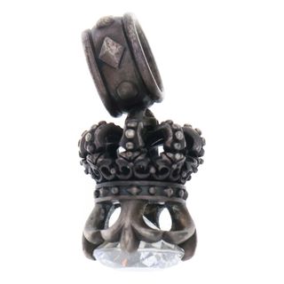 ジャスティンデイビス(Justin Davis)のJustin Davis ジャスティンデイヴィス CROWNLET PENDANT クラウンレット ジルコニア ネックレストップ SPJ565(ネックレス)