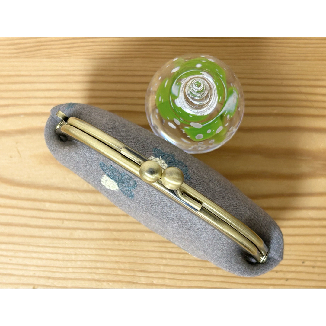 mina perhonen(ミナペルホネン)のハンドメイド がま口 お財布 lightberry DOP ミナペルホネン G ハンドメイドのファッション小物(財布)の商品写真