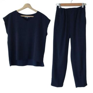 ユナイテッドアローズ(UNITED ARROWS)のUNITED ARROWS(ユナイテッドアローズ) レディースパンツセットアップ レディース - ダークネイビー(セット/コーデ)