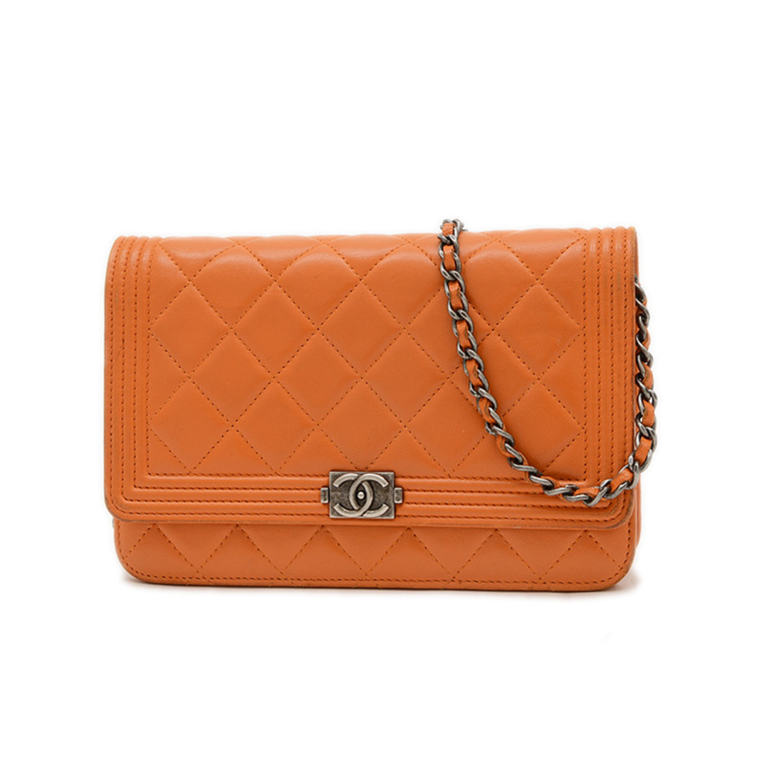 CHANEL - シャネル ボーイシャネル チェーンウォレット 長財布