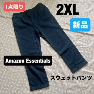 アマゾン(Amazon)のAmazon Essentials スウェットパンツ 裏起毛 2XL ネイビー(スウェット)
