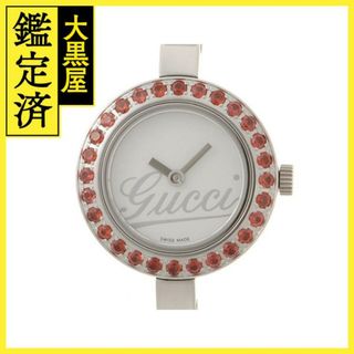 グッチ(GUCCI)のグッチ 105・ガーネットベゼル 105/YA105535 【472】(腕時計)
