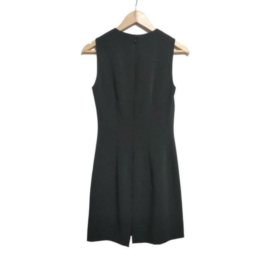 BLUGiRL BLUMARINE(ブルーガールブルマリン) ワンピース サイズI 40 レディース美品  - 黒 クルーネック/ノースリーブ/ひざ丈 レディースのワンピース(その他)の商品写真