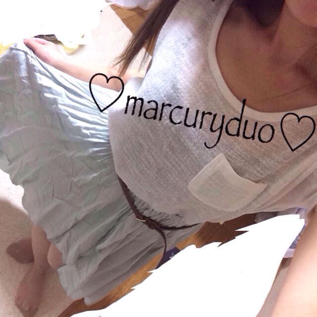 MERCURYDUO(マーキュリーデュオ)のmercuryduo*モーニングスカート レディースのスカート(ロングスカート)の商品写真