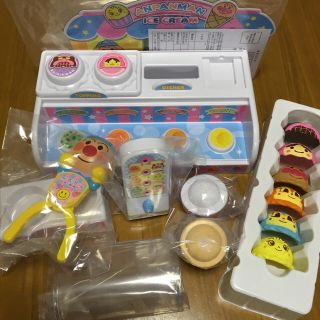 ジョイパレット(ジョイパレット)の【新品】アンパンマン アイスちょうだい(知育玩具)