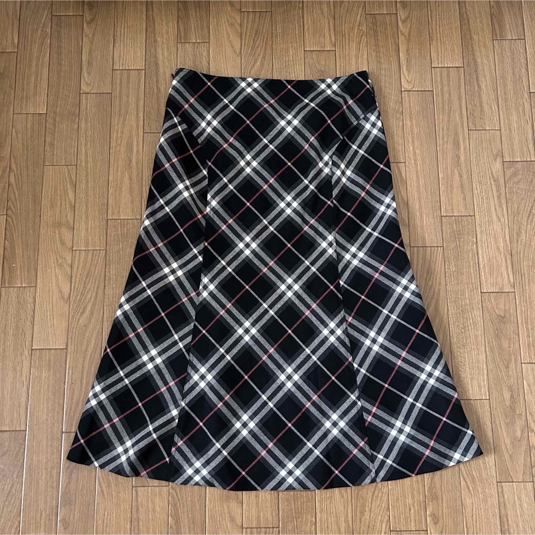 好評 BURBERRY チェック バーバリーロンドン❣️ロングスカート - スカート