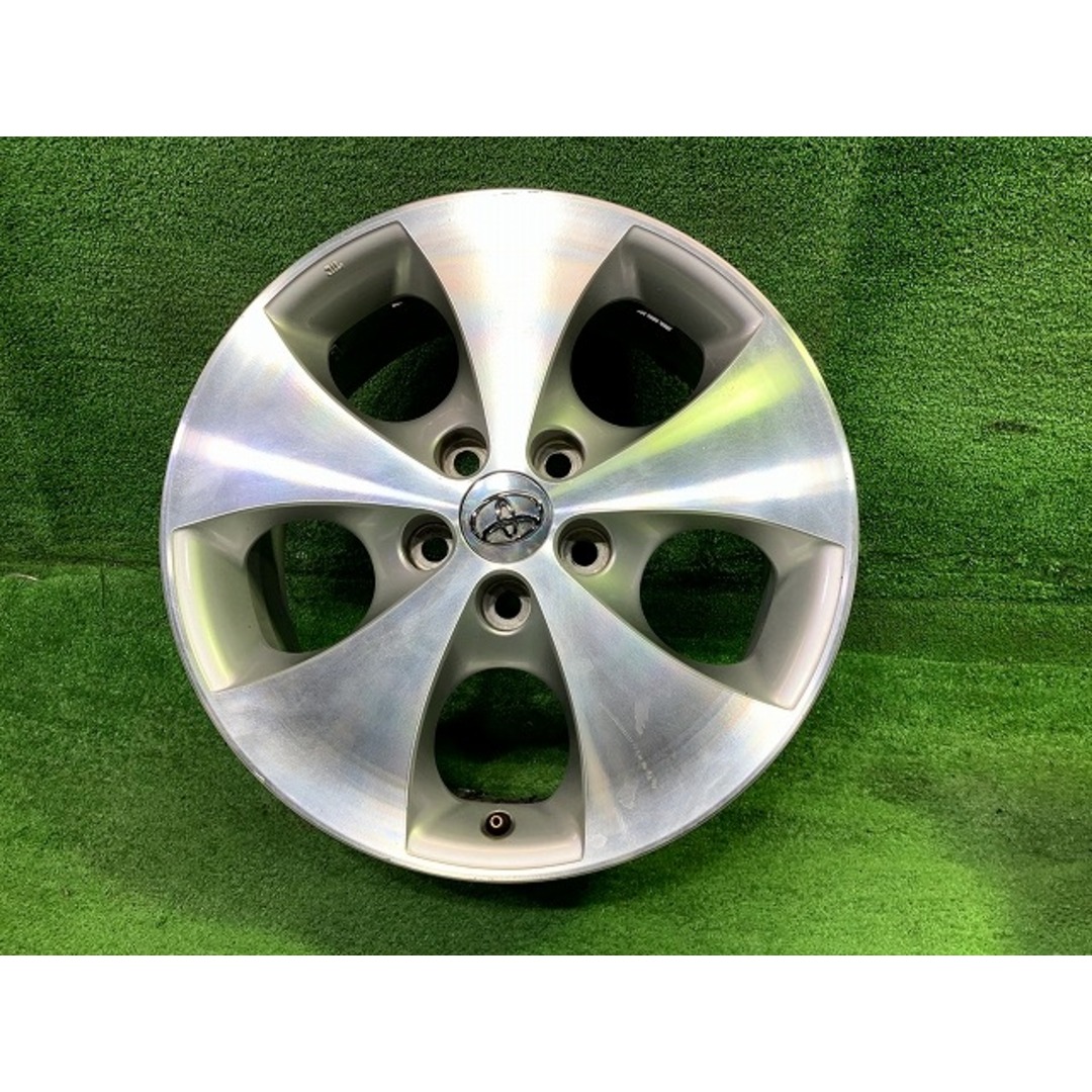 トヨタ(トヨタ)のトヨタ TOYOTA 純正 アルファード  ANH15W ホイール アルミ ポリッシュ 17インチ 7J 5穴 4本 114.3 +45 42611-58090 自動車/バイクの自動車(ホイール)の商品写真