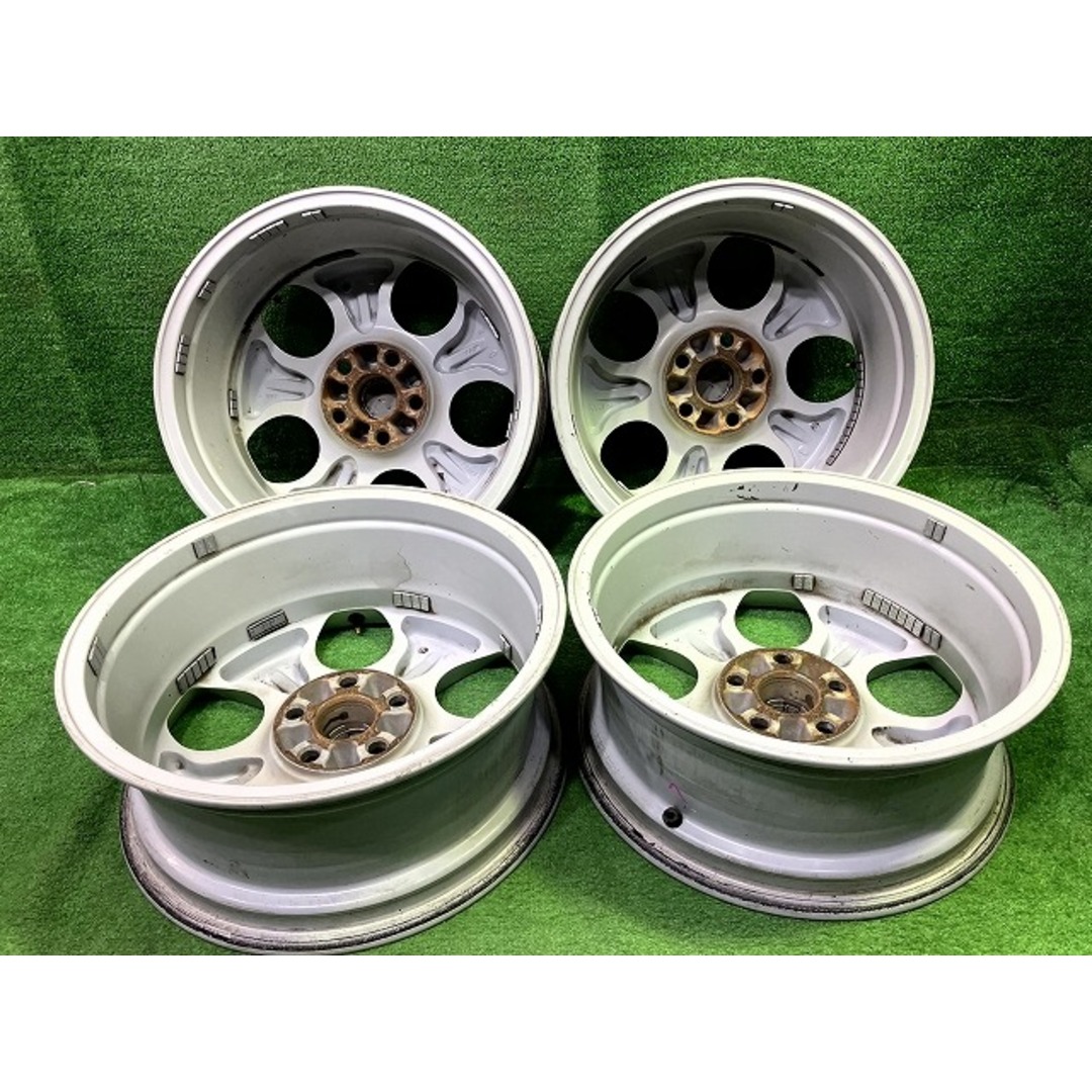 トヨタ(トヨタ)のトヨタ TOYOTA 純正 アルファード  ANH15W ホイール アルミ ポリッシュ 17インチ 7J 5穴 4本 114.3 +45 42611-58090 自動車/バイクの自動車(ホイール)の商品写真