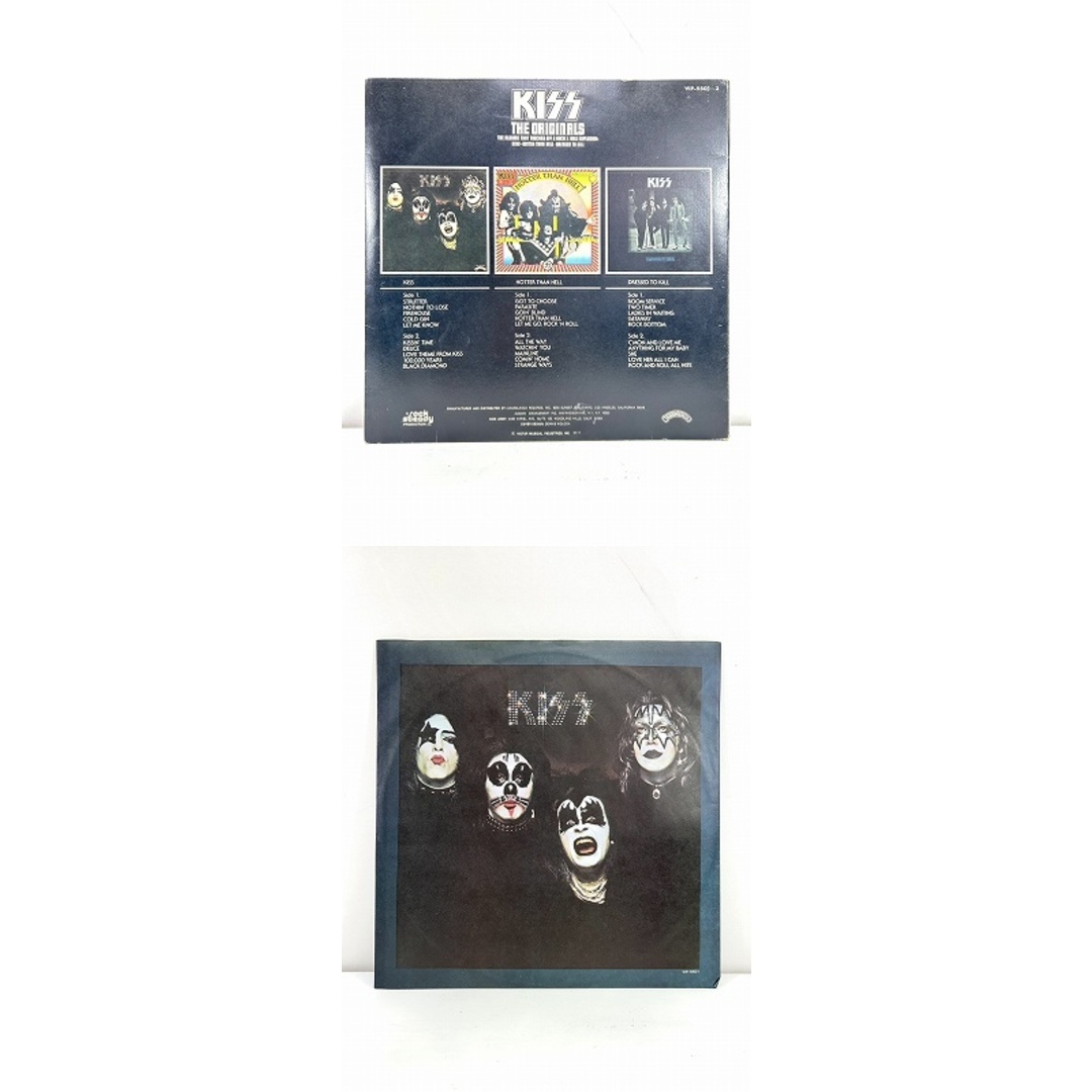 s25t-0677a【中古】KISS　地獄の全貌 　The Originals　キッスLPレコード3枚組 楽器のDJ機器(レコード針)の商品写真