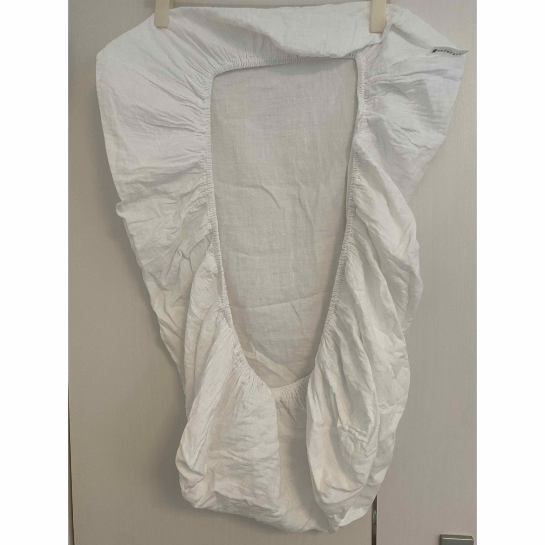 EMOOR(エムール)のベビー シーツ 和晒しガーゼ コットン 60×90cm 日本製　2枚組 キッズ/ベビー/マタニティの寝具/家具(シーツ/カバー)の商品写真